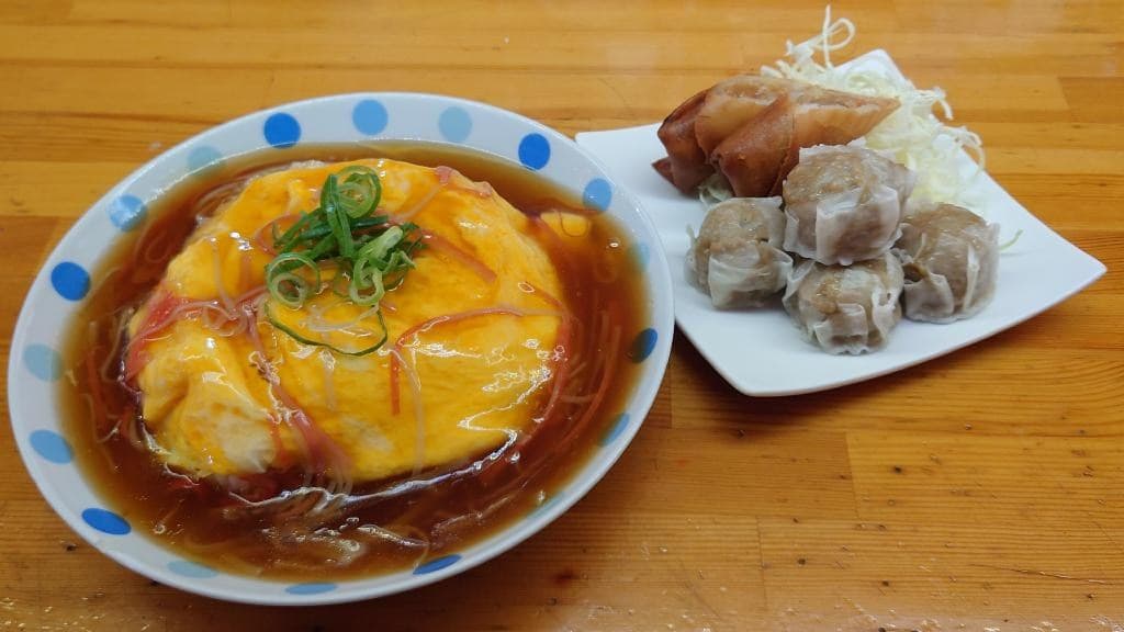 大粒しゅうまい&天津飯の中華セット(ソフトドリンク付)(Chinese Set)